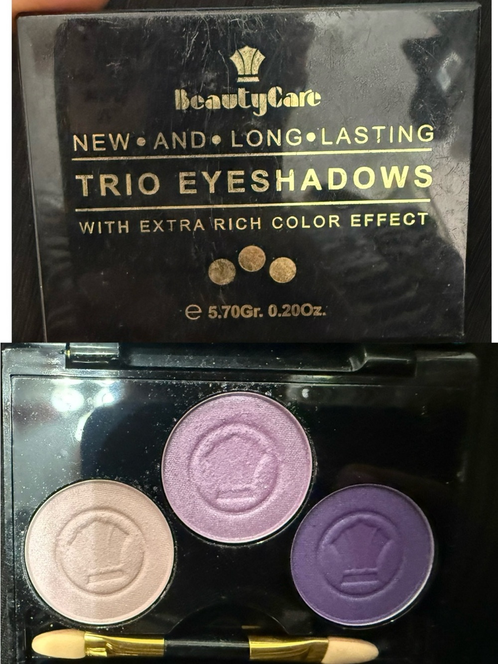 Trio Eyeshadow Palette — Lavender Purple Trio